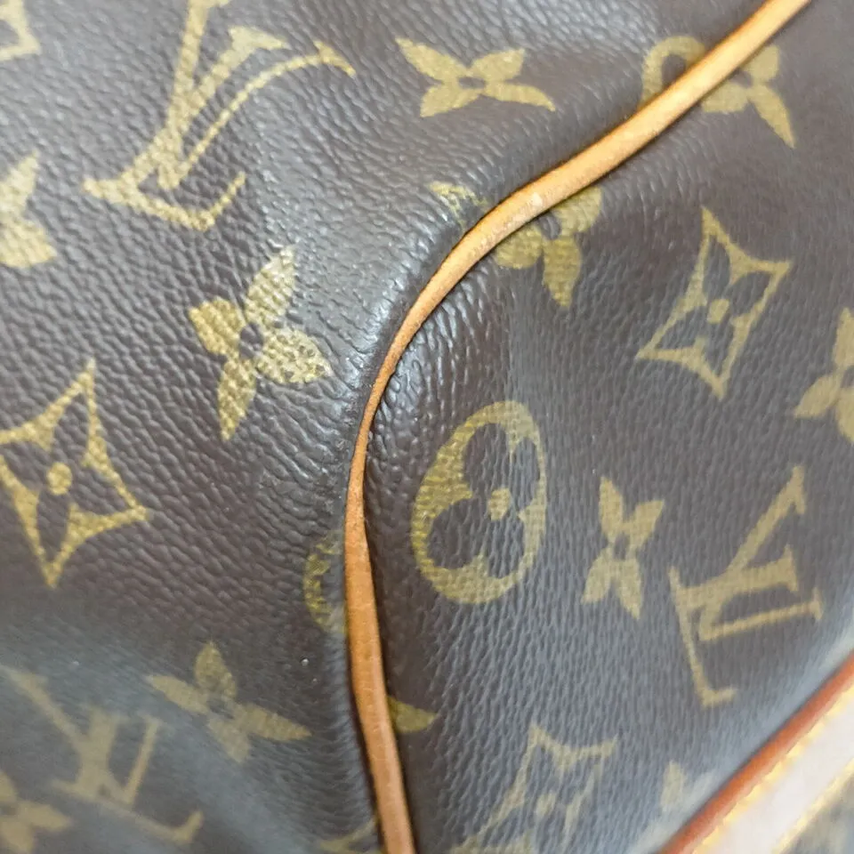 100% Authentic Louis Vuitton Boston Keepall Bandouliere 45 Monogram Bag #MN649