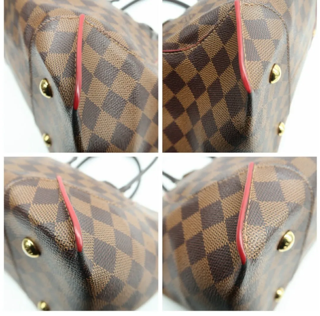 100% Authentic Louis Vuitton Caissa Brown Monogram Canvas Shoulder Bag