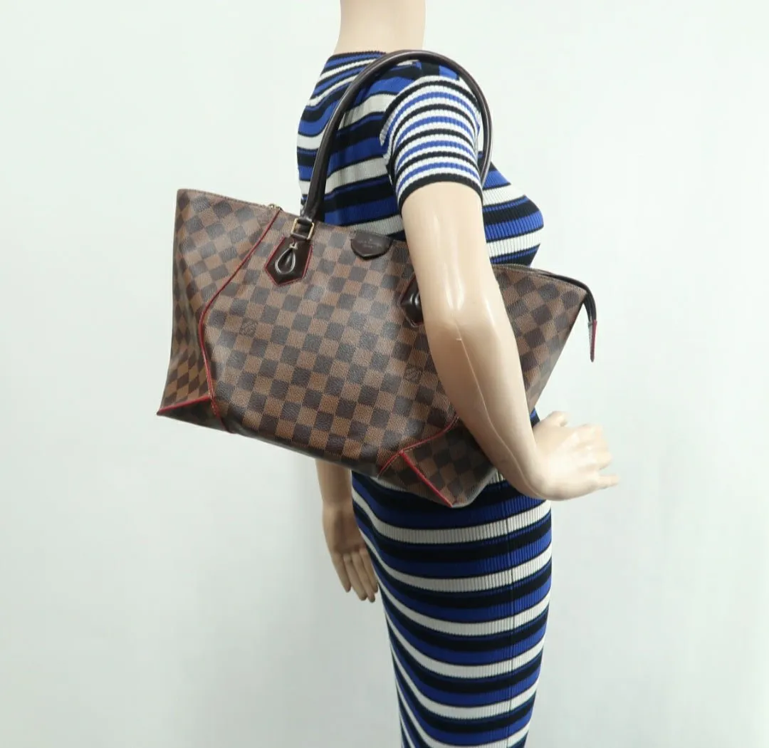 100% Authentic Louis Vuitton Caissa Brown Monogram Canvas Shoulder Bag
