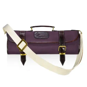 9 Pocket Canvas Knife Roll Acaí