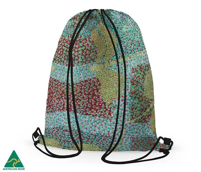 Alperstein Designs Sheryl J Burchill Sunrise drawstring bag