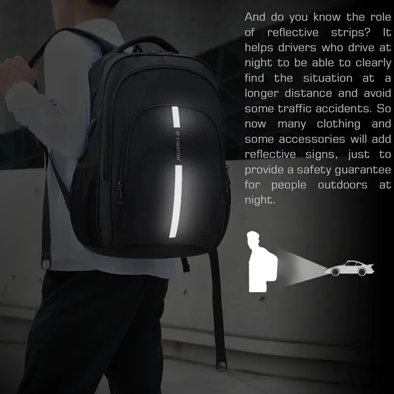 Anti-Theft Large Capacity Laptop Backpack – Secure & Durable Travel Bag