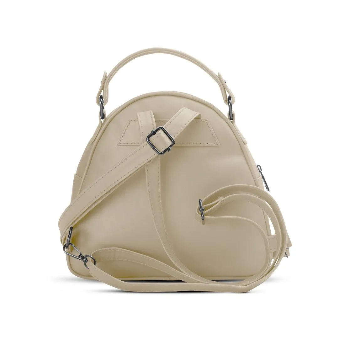 Beige Mini Voyage Backpack Remains