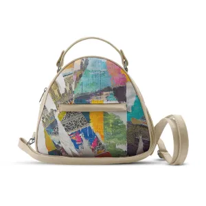 Beige Mini Voyage Backpack Remains
