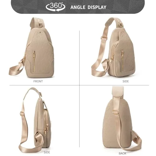 Belt Bag For Women Crossbody for Women Bum Bag Small Leather Chest Waist Checkered Fanny Packs for Women Travel Sport Camping Red
