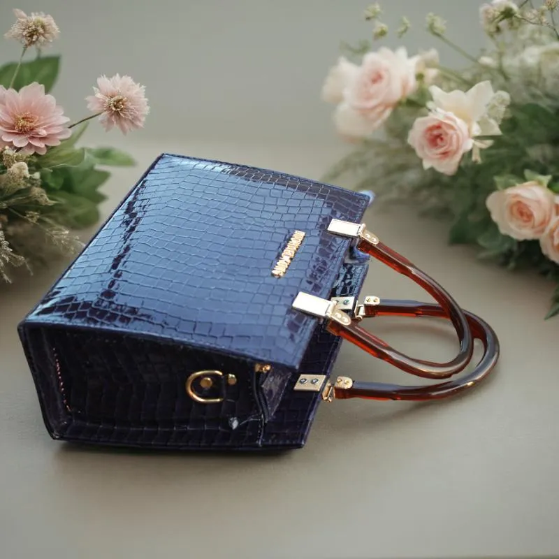 Blue Fancy Handbag for women