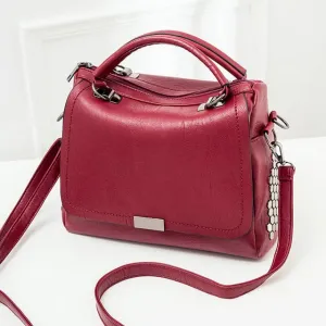 BOLISH Women's Fashion Genuine Leather Messenger Shoulder Designer Handbag