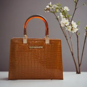 Brown Fancy Handbag for women