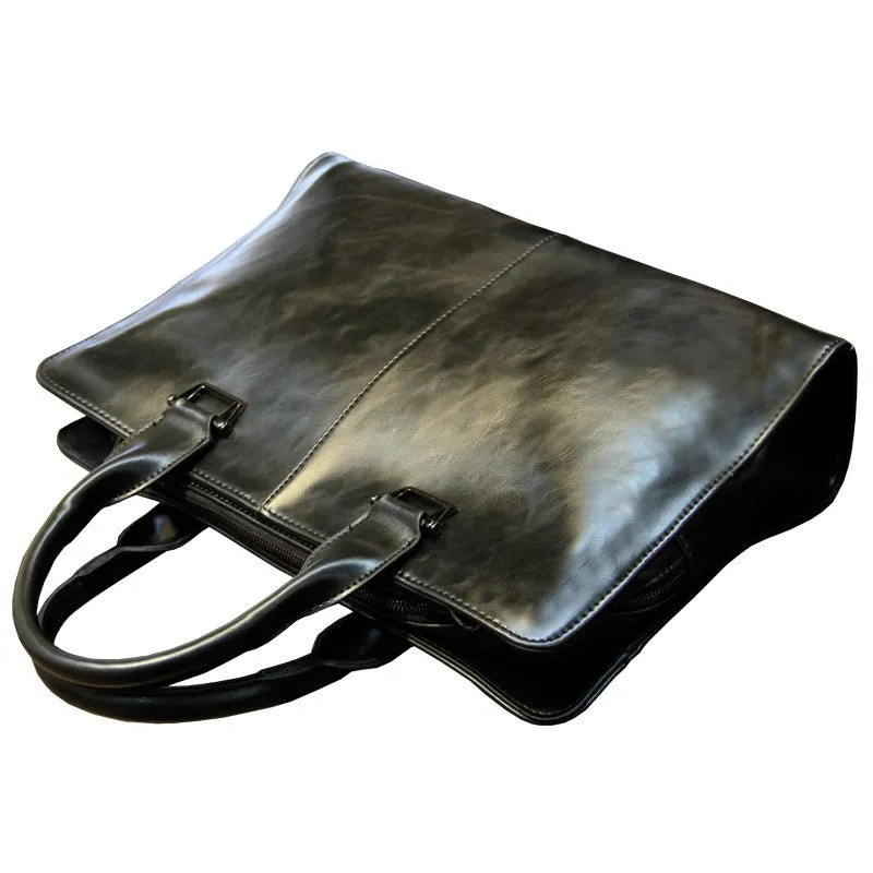 Business Bag Leather Briefcase For Men