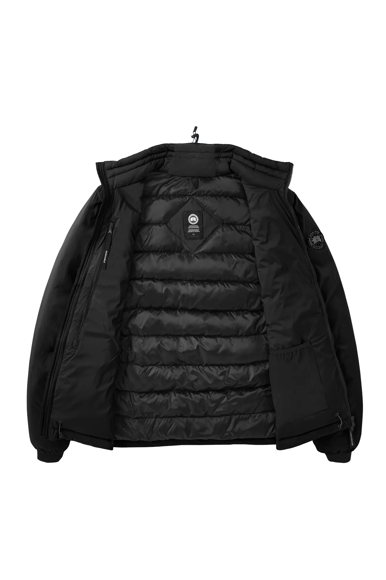 Canada Goose Lodge R Black Disc Jacket Black SS24