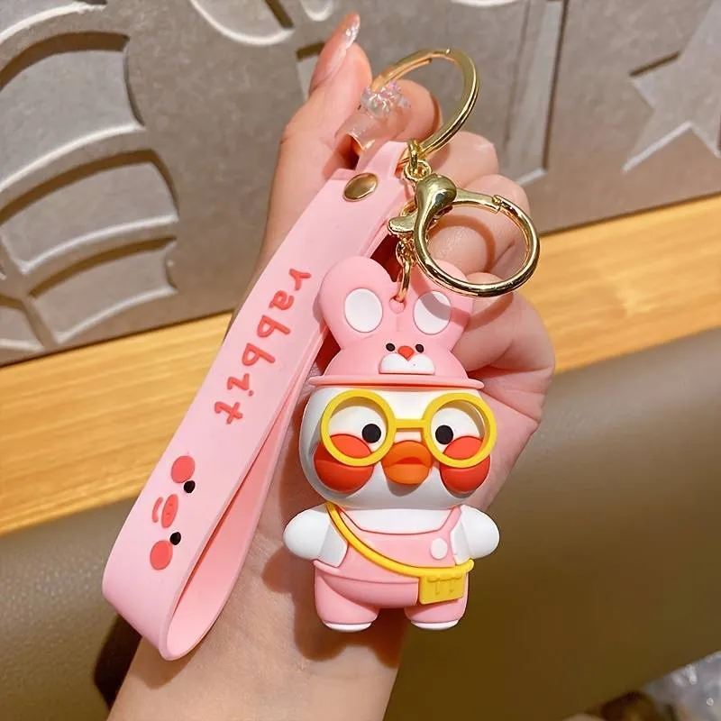 Cartoon Theme Duck Keychain