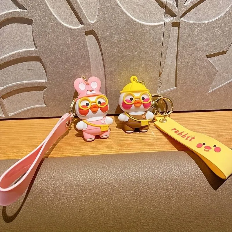 Cartoon Theme Duck Keychain