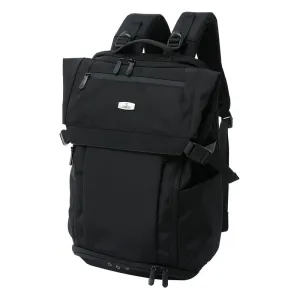 Clownfish Backpack - Spacious, Lightweight | Laptop Holder, Side Buckle | 45*35*18cm | Black