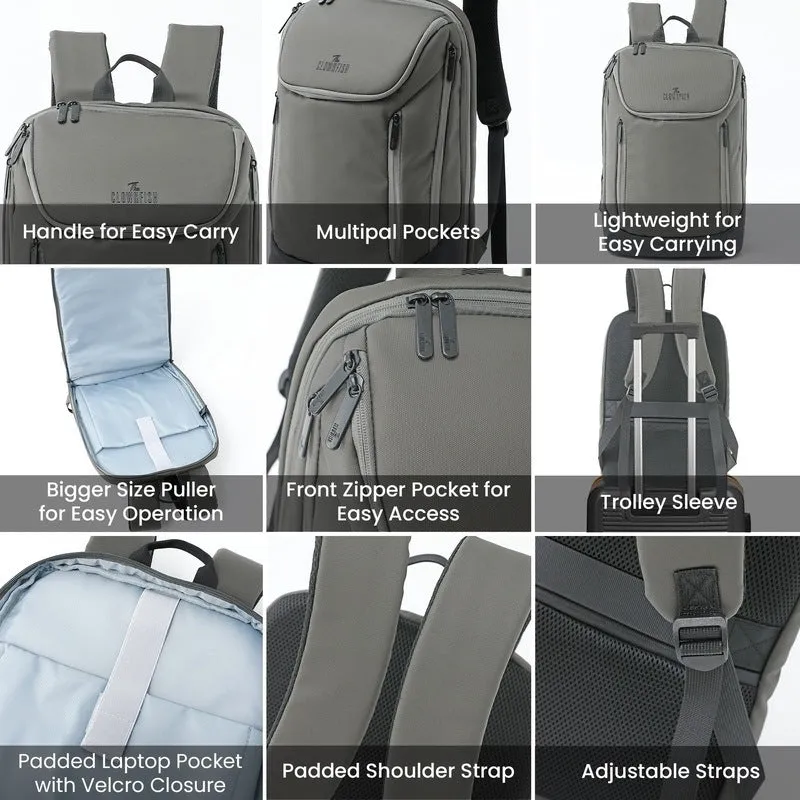 Clownfish Travel Backpack - Durable & Versatile | 20L Capacity | Army Green | Unisex