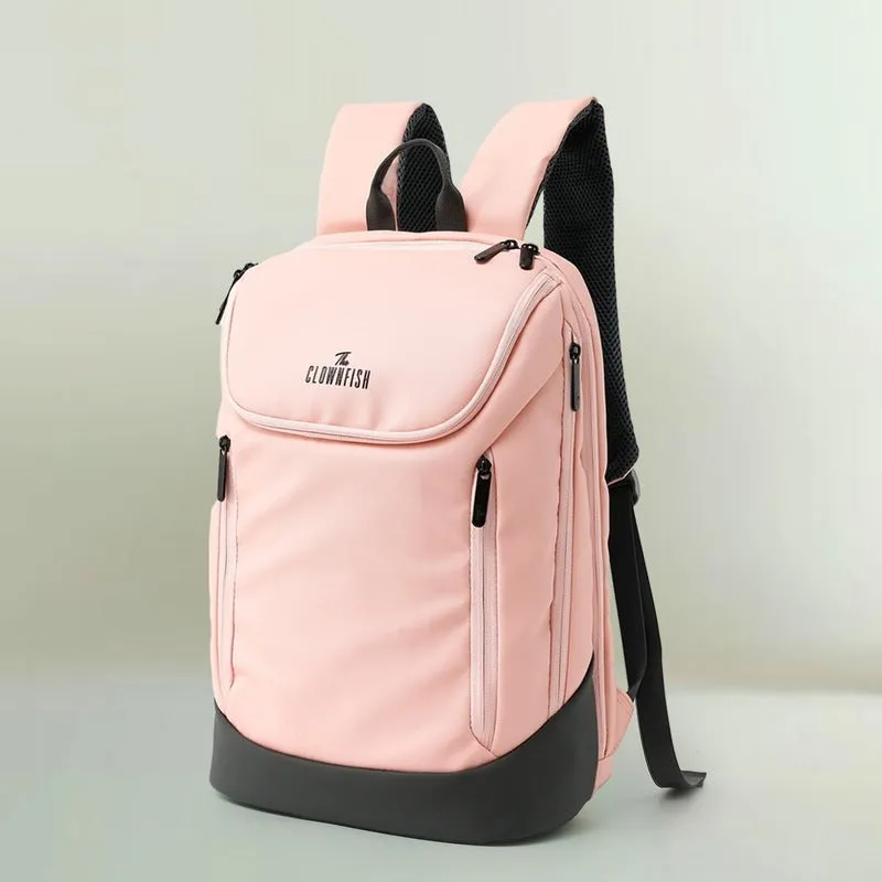 Clownfish Travel Backpack - Durable Polyester, Spacious 20L | 32*15*46cm | Pink