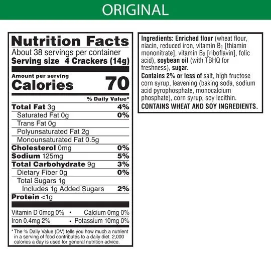 Club Snack Stacks Original Crackers, 18.8 oz, 9 Count