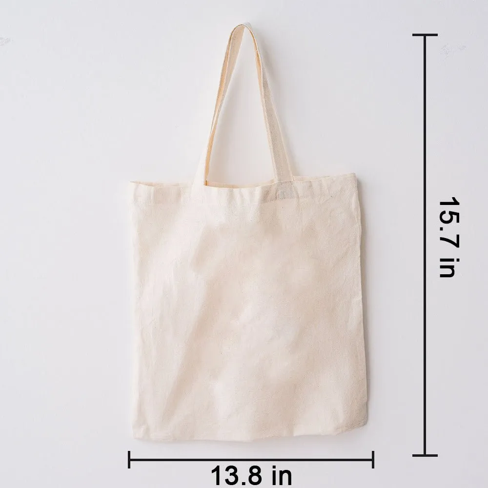 Custom I Love Canvas Tote Bag