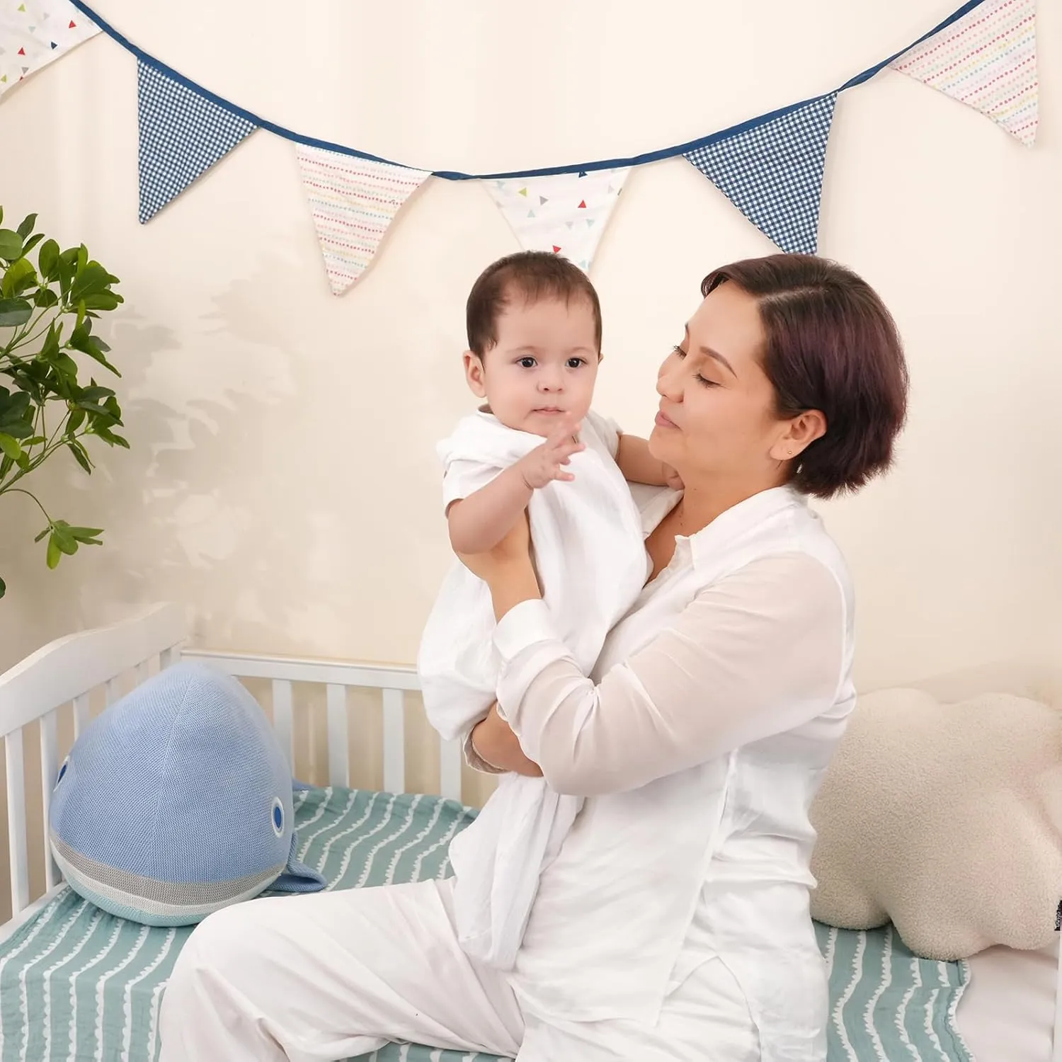 david's kids Muslin Cotton Baby Sleep Sack 6-12 Months, 2 Pack 100% Cotton Sleeping Bag for Summer, TOG 0.5 Baby Wearable Blankets with 2-Way Zipper, Soft Sleep Sacks for Newborn Infant, White & Grey