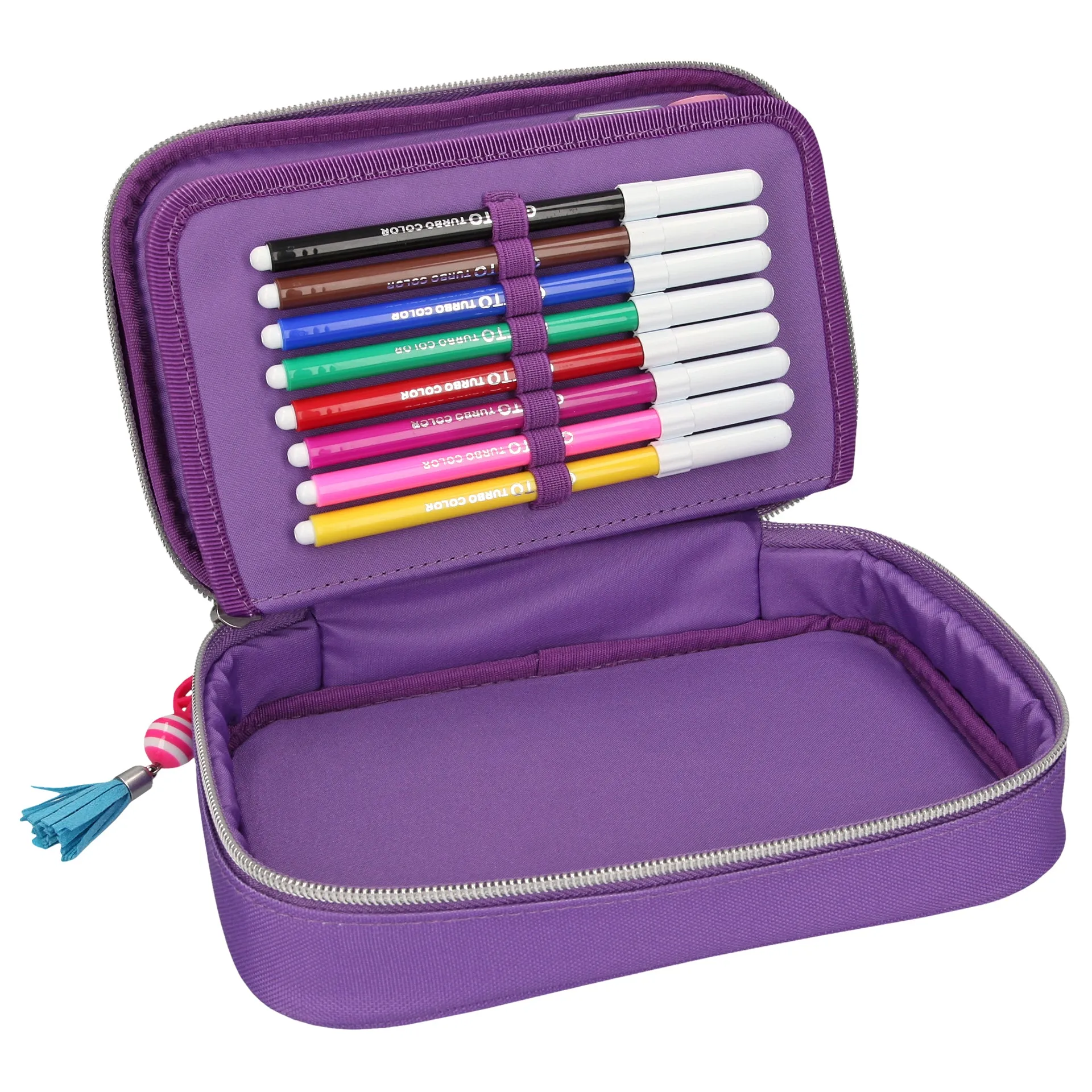 Depesche Topmodel Filled Pencil Tube Purple