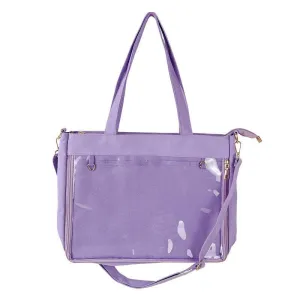 Double Shoulder Detachable Strap Messenger Bag