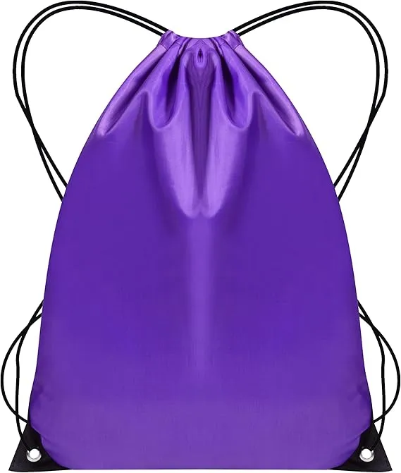 Drawstring Bags Gym Swimming School Sports Bag Unisex 2PCS Trainer String Bag Sack Backpack PE Bags for Women Men Children Travel Beach