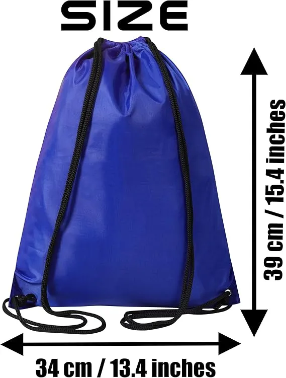 Drawstring Bags Gym Swimming School Sports Bag Unisex 2PCS Trainer String Bag Sack Backpack PE Bags for Women Men Children Travel Beach