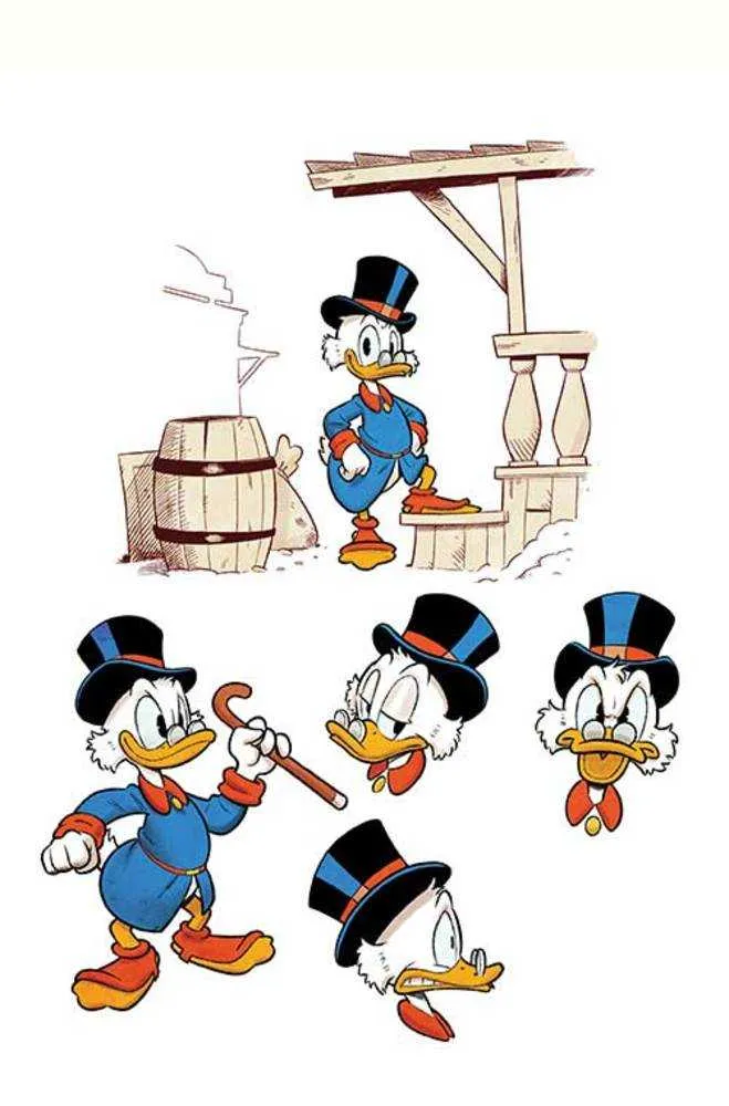Ducktales #1 Cover Y 10 Copy Foc Ratio Variant Edition Ronda Design Virgin