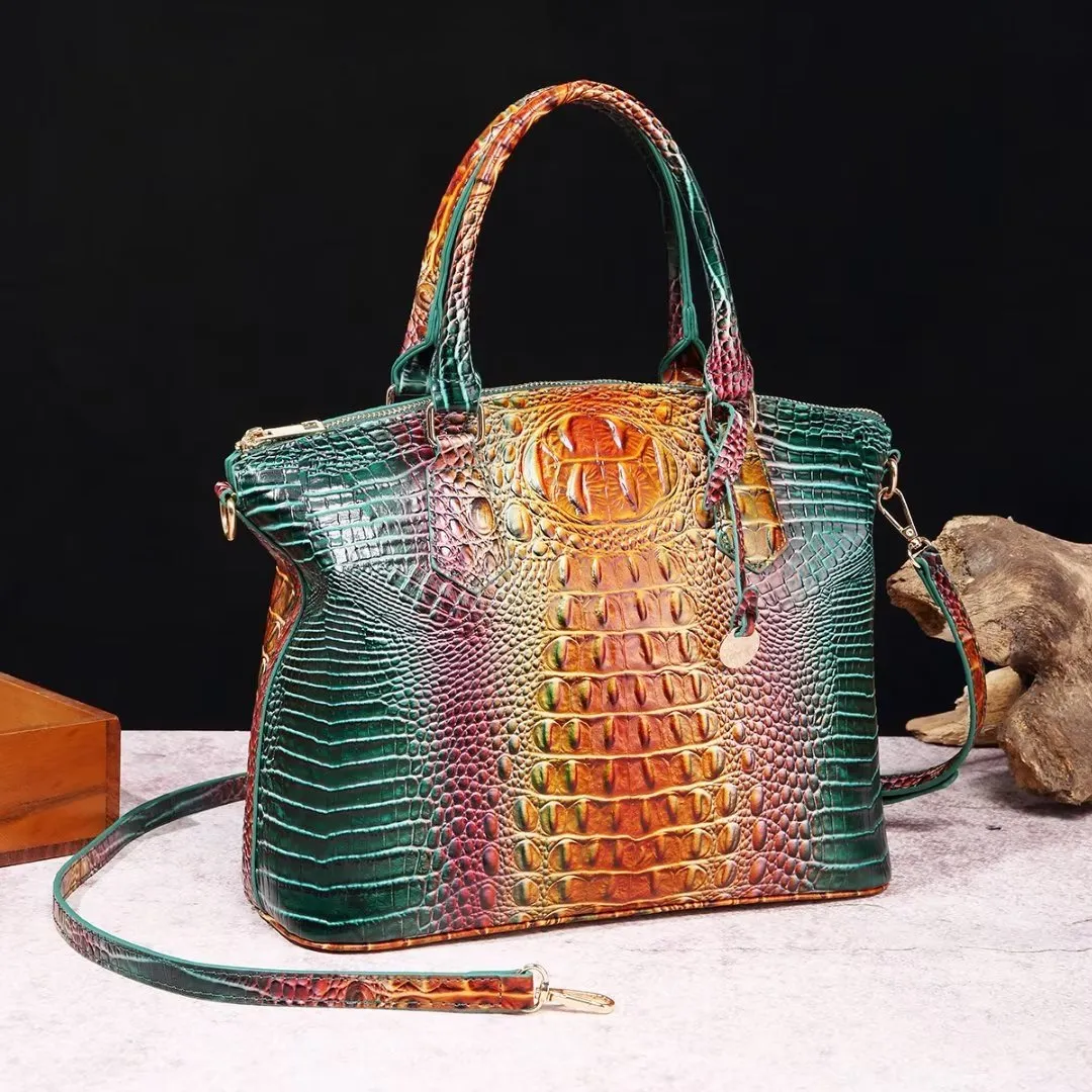 ElegantGator PU Casual Tote Bag