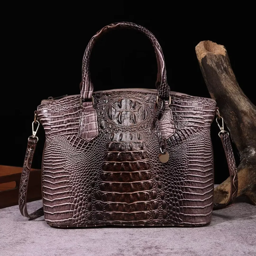ElegantGator PU Casual Tote Bag