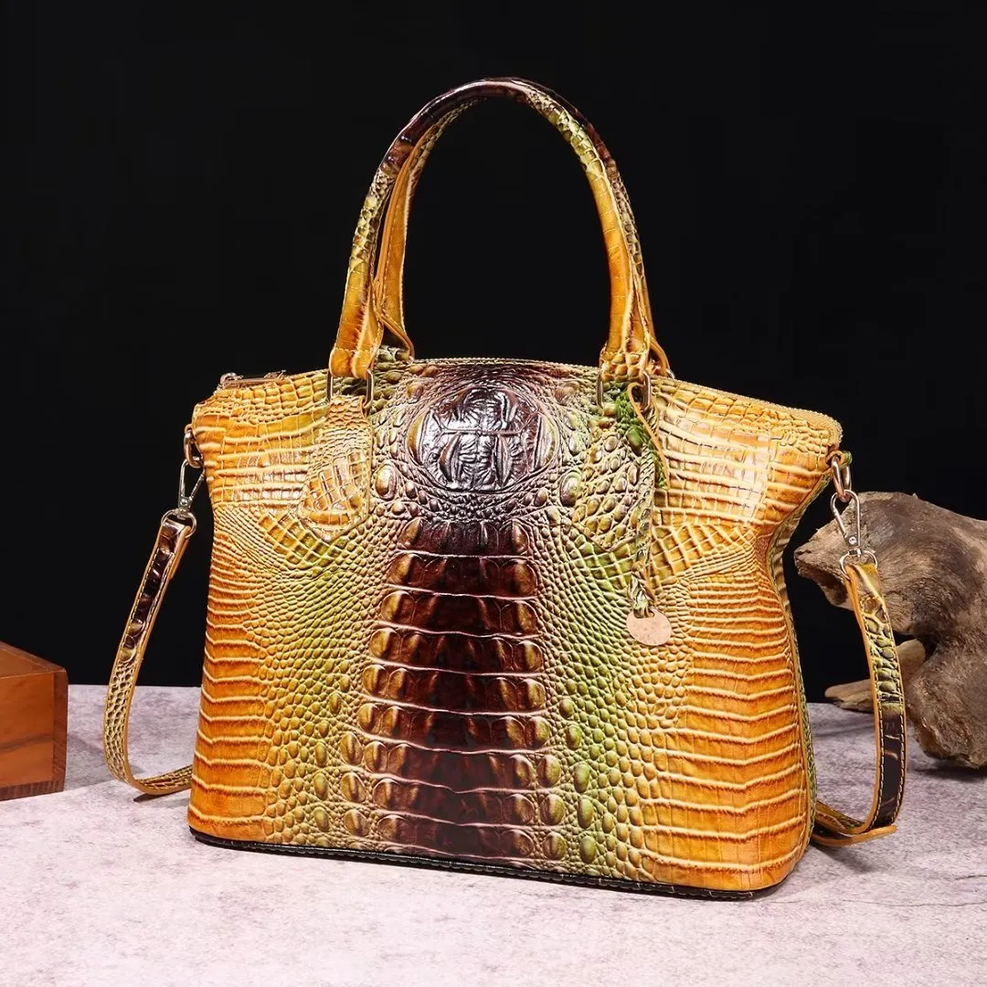ElegantGator PU Casual Tote Bag