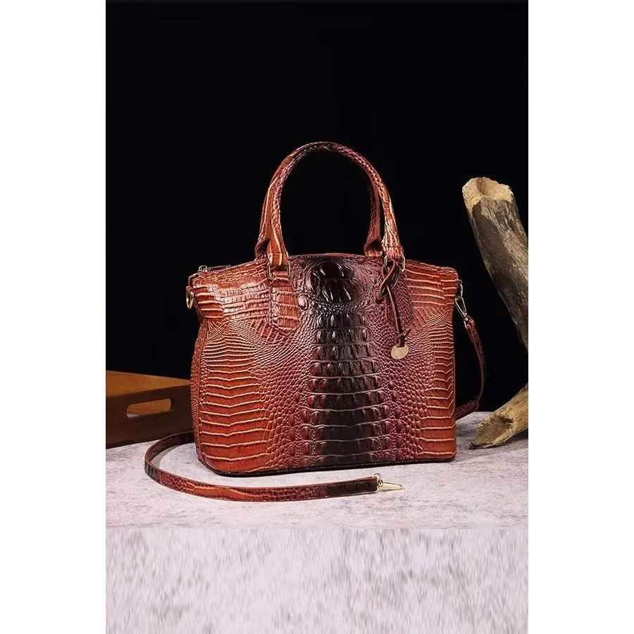 ElegantGator PU Casual Tote Bag