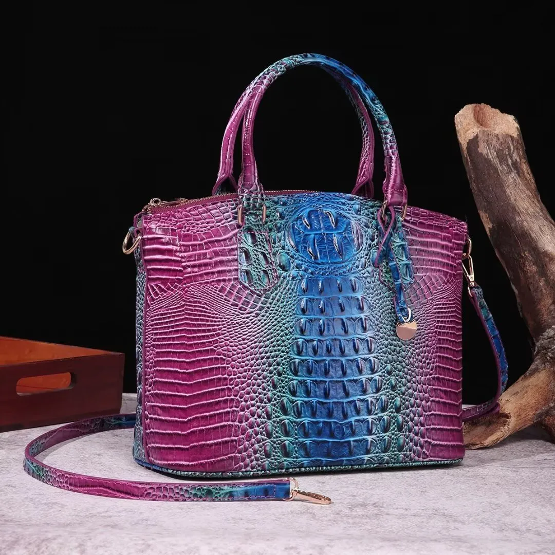 ElegantGator PU Casual Tote Bag