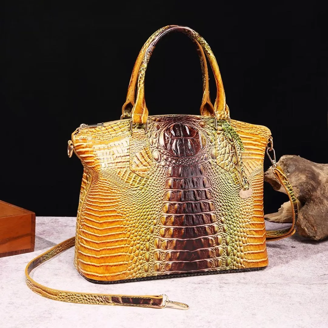 ElegantGator PU Casual Tote Bag