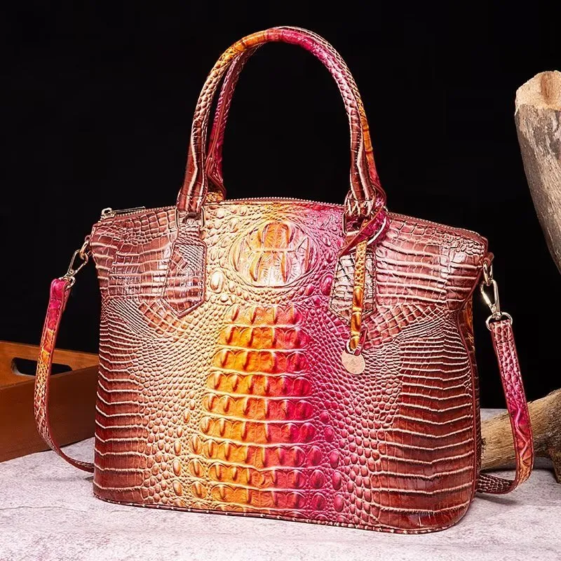 ElegantGator PU Casual Tote Bag