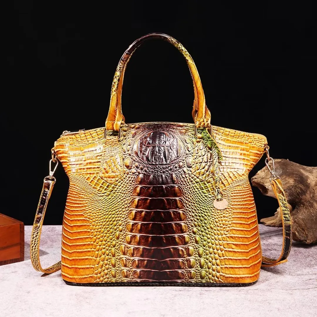 ElegantGator PU Casual Tote Bag