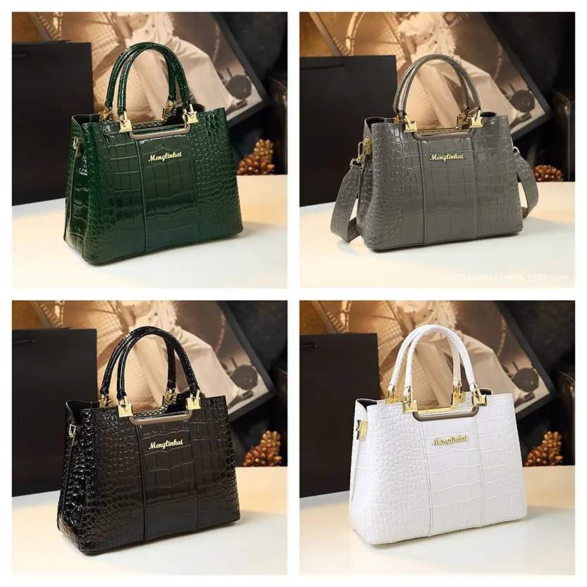 Funki Buys | Bags | Handbags | Women's Crocodile Design Tote