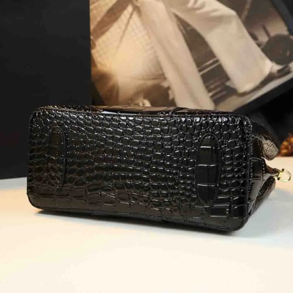 Funki Buys | Bags | Handbags | Women's Crocodile Design Tote