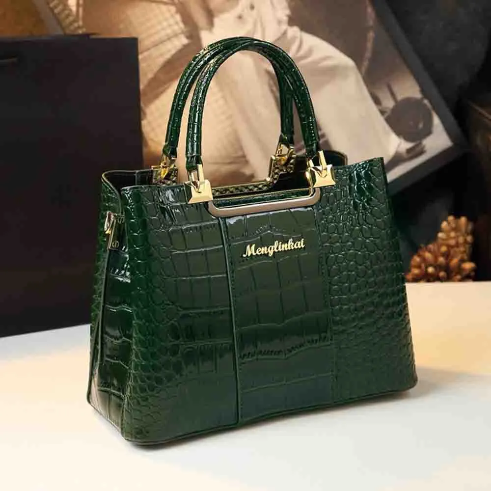 Funki Buys | Bags | Handbags | Women's Crocodile Design Tote