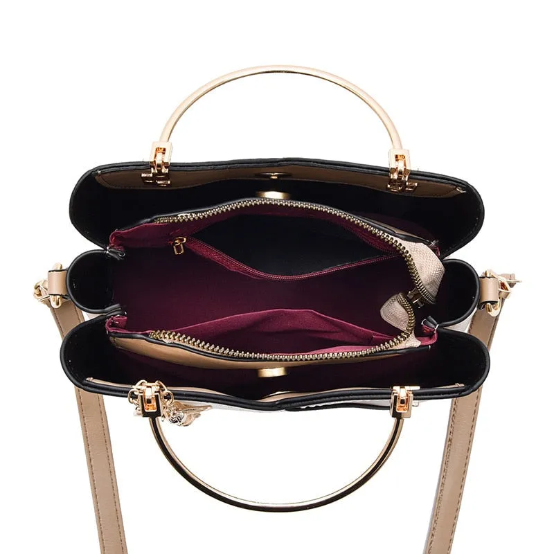 Funki Buys | Bags | Handbags | Women's Grid Shoulder Bag
