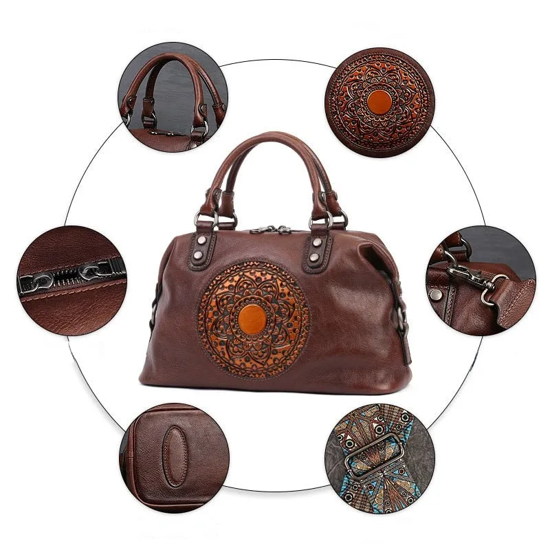 Funki Buys | Bags | Handbags | Women's Retro Leather Bag