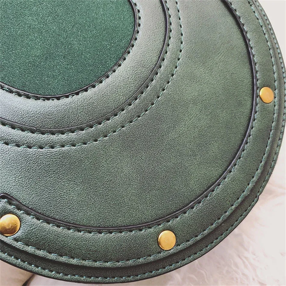 Funki Buys | Bags | Handbags | Women's Round Crossbody Bag