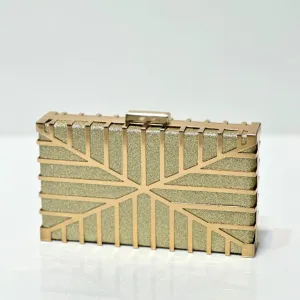 Gleaming Gold Clutch (minor scratches)