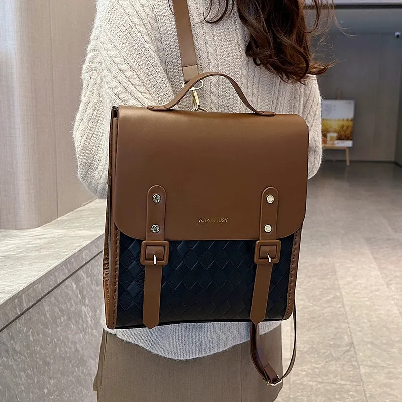 Hand-Woven Women's Stylish Backpack DIY