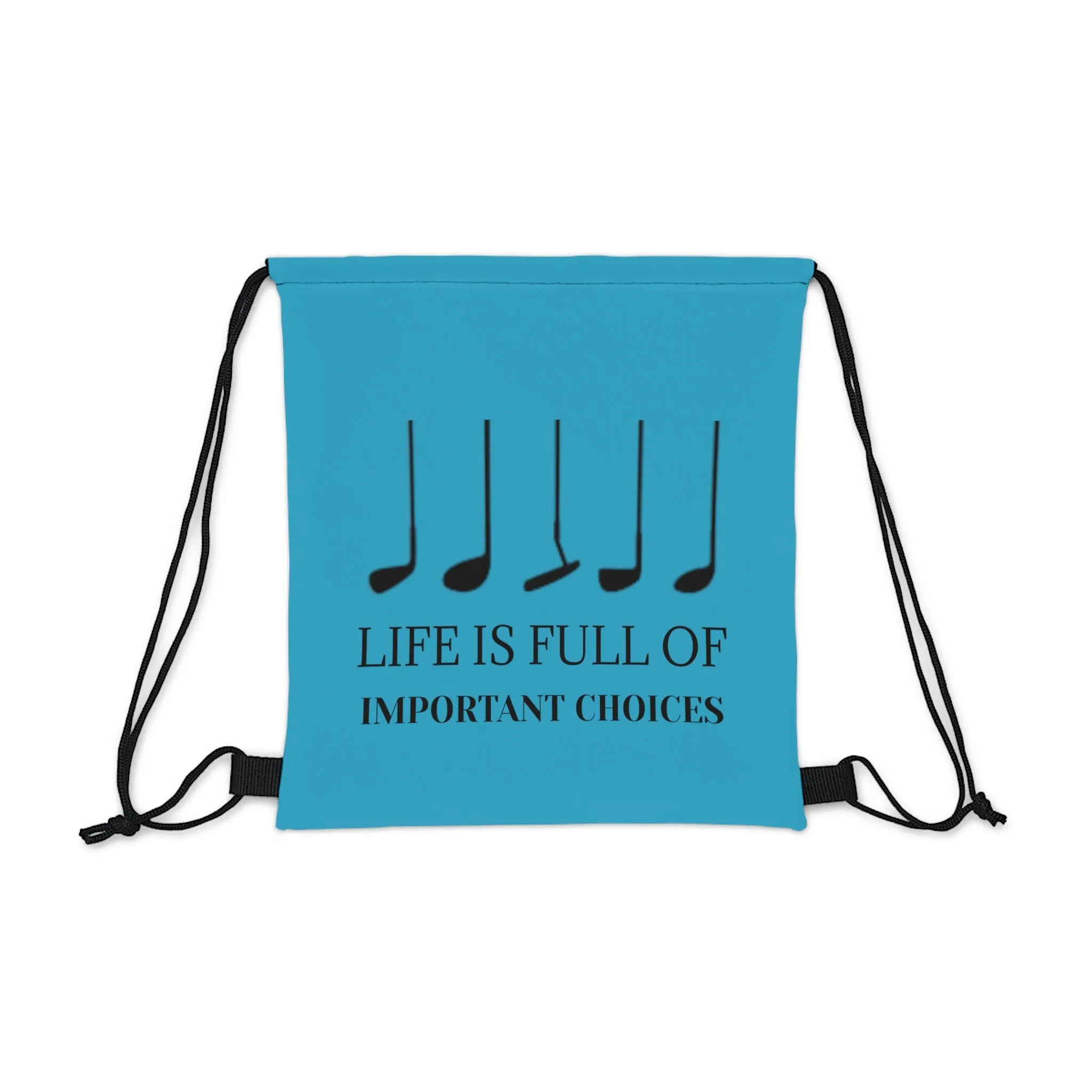 Important Choices Outdoor Drawstring Bag