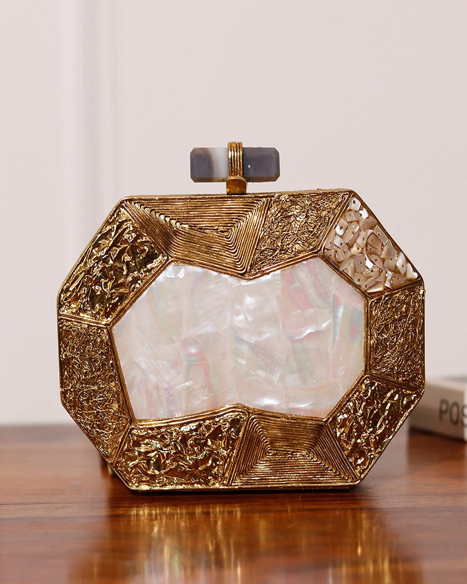 Inaayat Brass Clutch