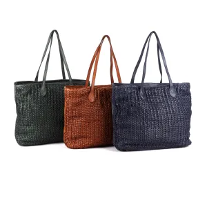Kalgoorlie Woven Leather Shopper