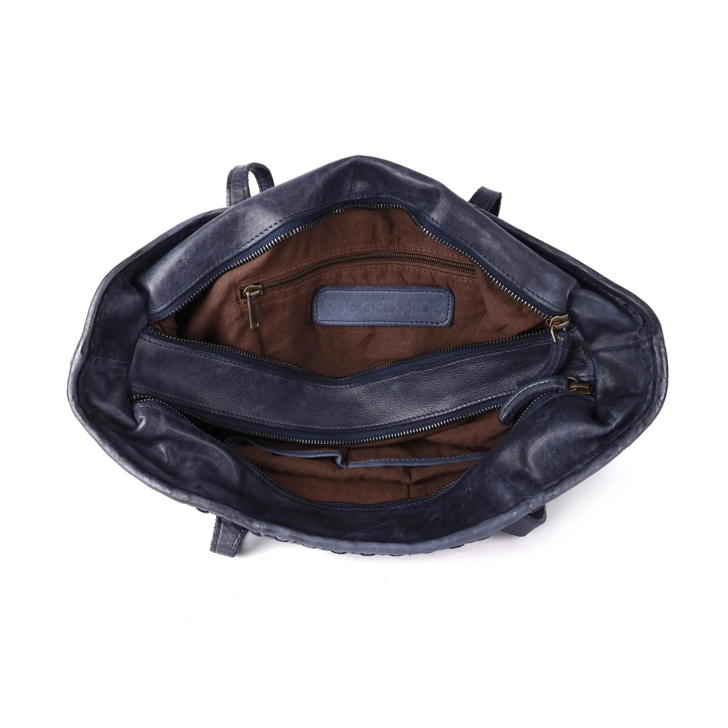Kalgoorlie Woven Leather Shopper