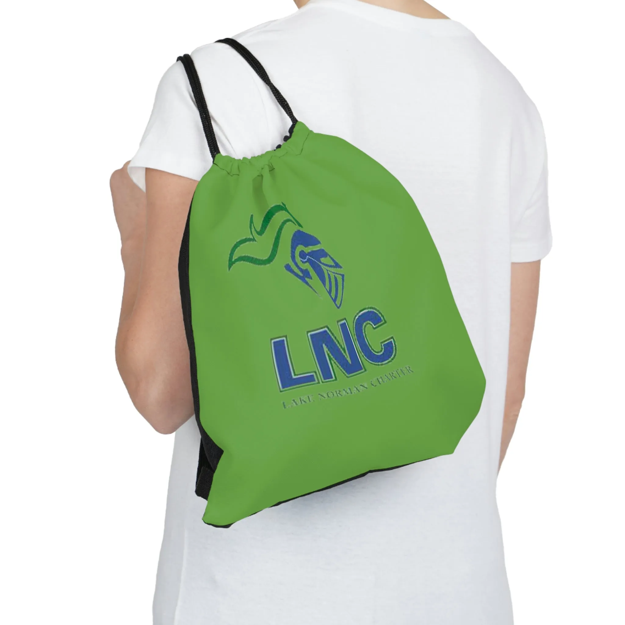 Lake Norman Charter Outdoor Drawstring Bag