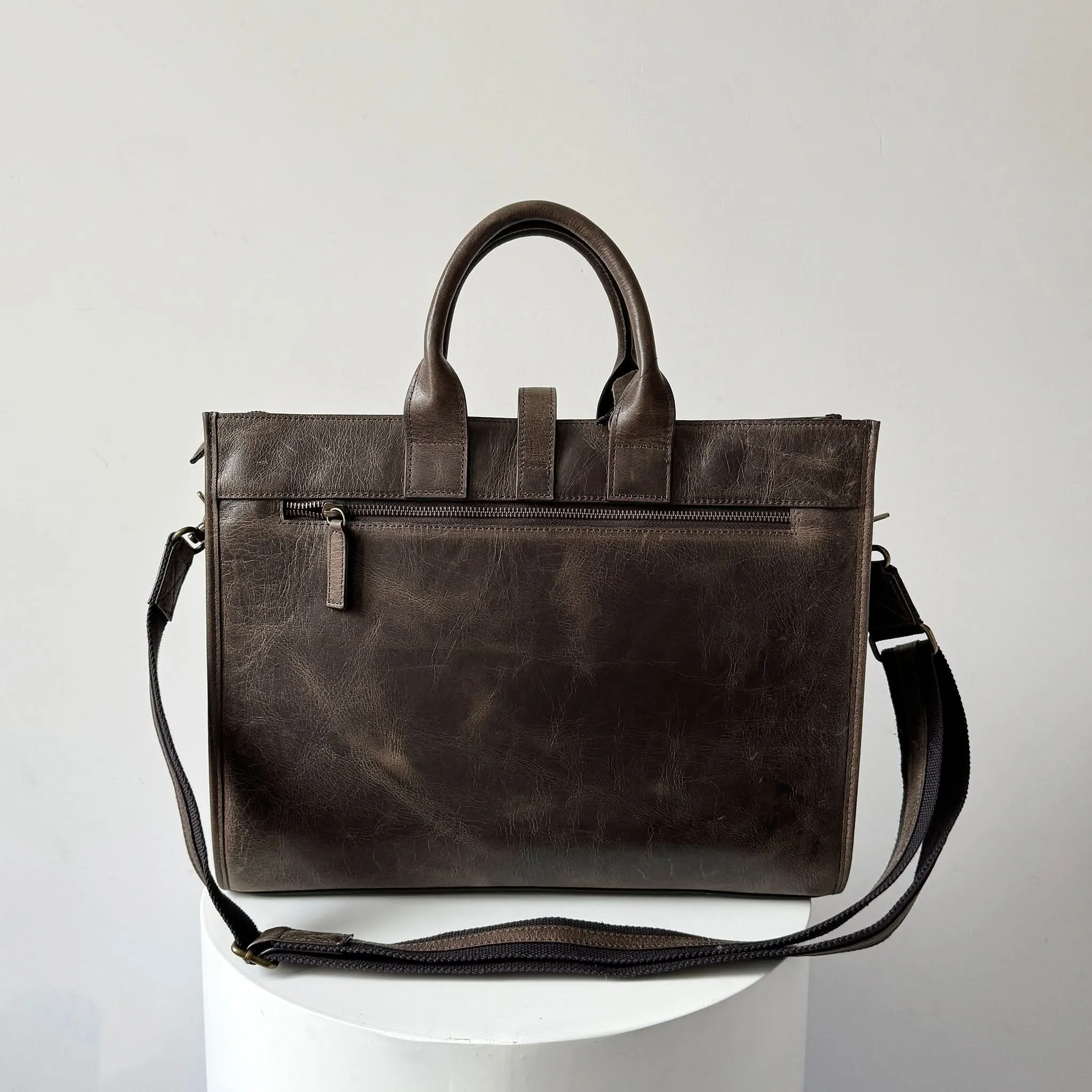 Leather Briefcases - Full Grain Crazy Horse Briefcase