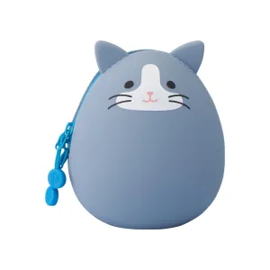 Lihit Lab Punilabo Egg Pouch - Grey Cat
